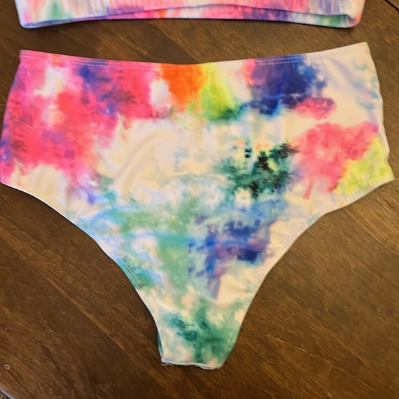 SHEIN tie dye bikini. Never worn. - Picture 3 of 8